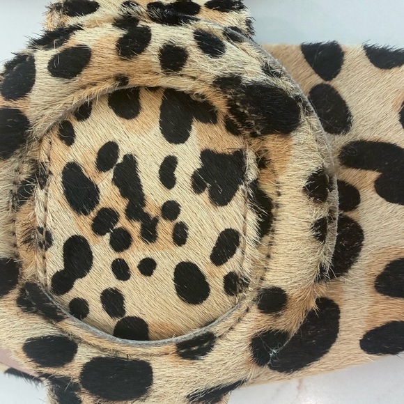 Tony Bianco Persia Leopard Print Flat Sandal - Picture 7 of 11